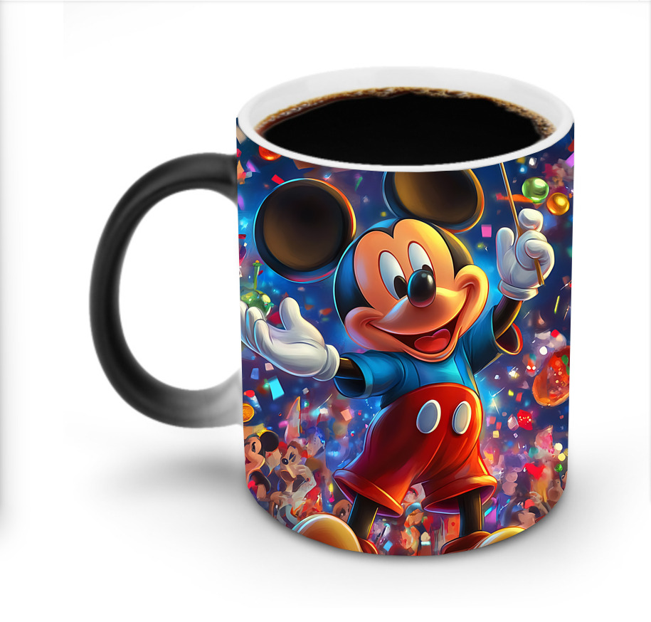 ミッキーマウス Mickey Mouse 温度変色マグカップ