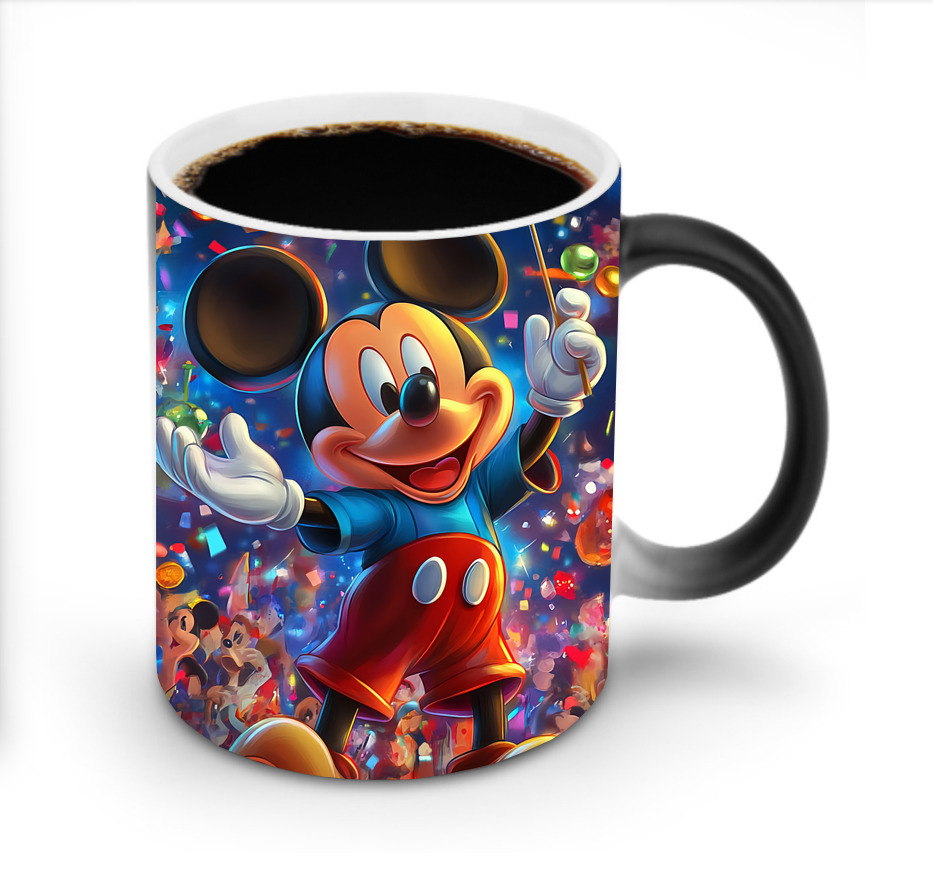 ミッキーマウス Mickey Mouse 温度変色マグカップ