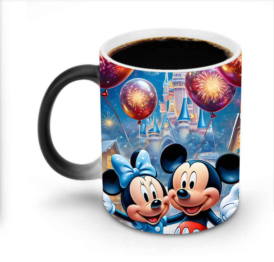 ミッキーマウス Mickey Mouse 温度変色マグカップ