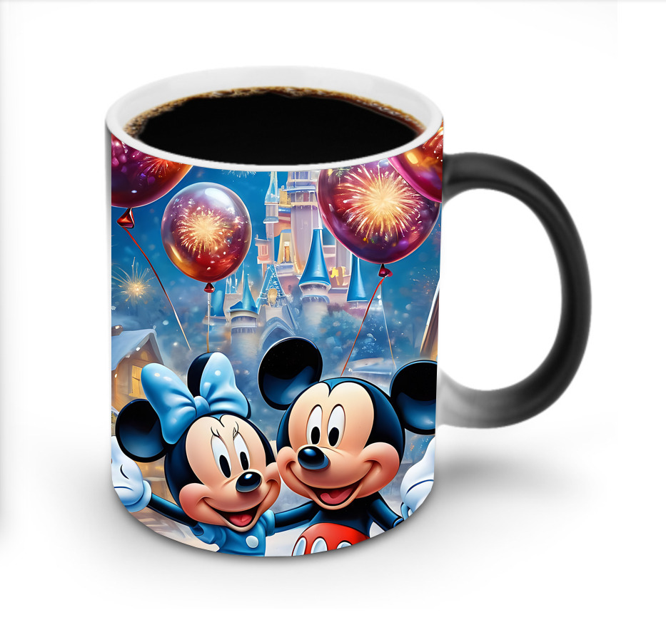 ミッキーマウス Mickey Mouse 温度変色マグカップ