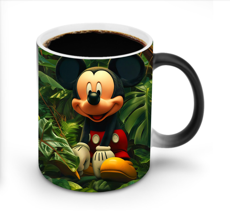 ミッキーマウス Mickey Mouse 温度変色マグカップ