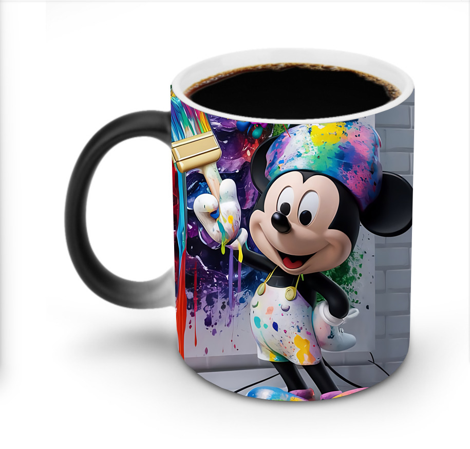 ミッキーマウス Mickey Mouse 温度変色マグカップ