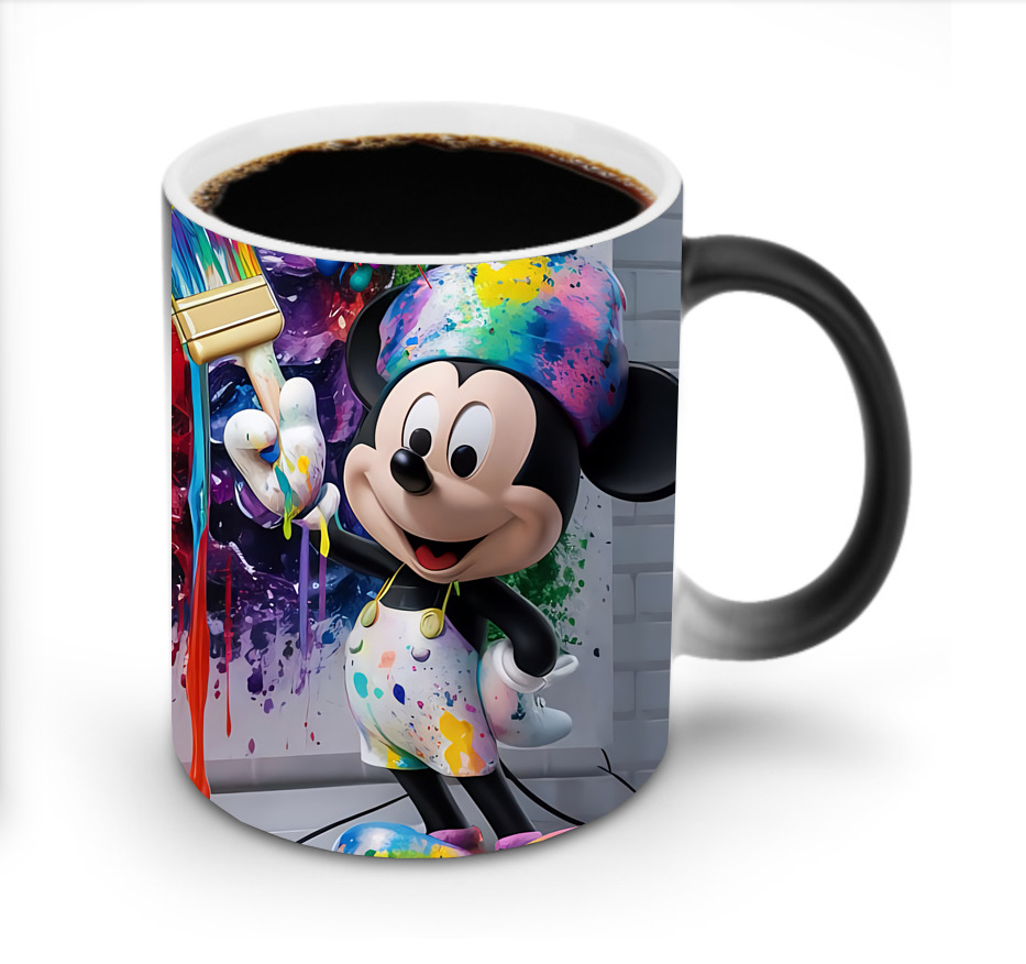 ミッキーマウス Mickey Mouse 温度変色マグカップ
