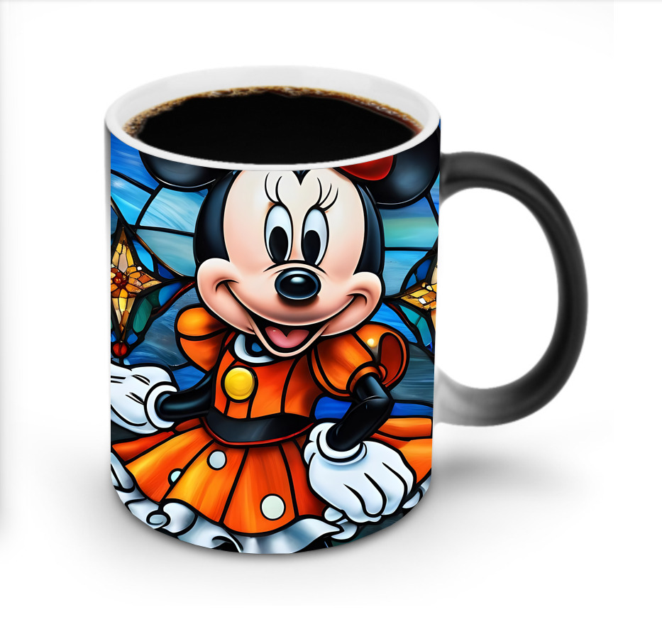 ミッキーマウス Mickey Mouse 温度変色マグカップ