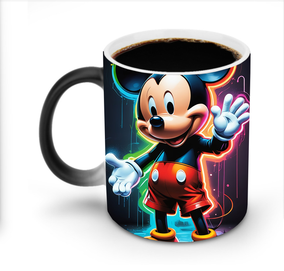 ミッキーマウス Mickey Mouse 温度変色マグカップ