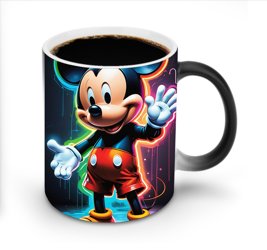 ミッキーマウス Mickey Mouse 温度変色マグカップ