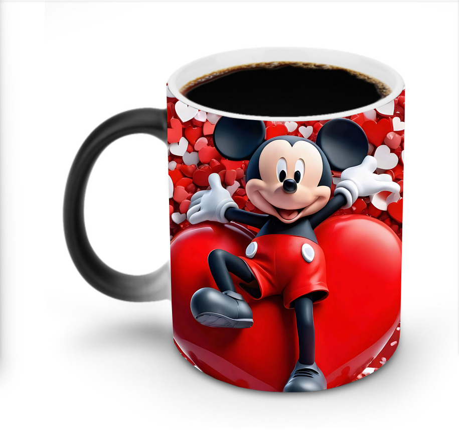 ミッキーマウス Mickey Mouse 温度変色マグカップ