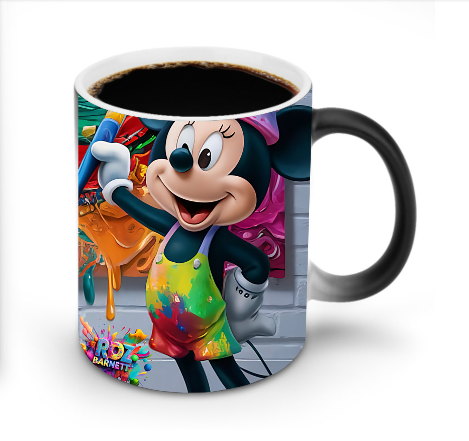 ミッキーマウス Mickey Mouse 温度変色マグカップ