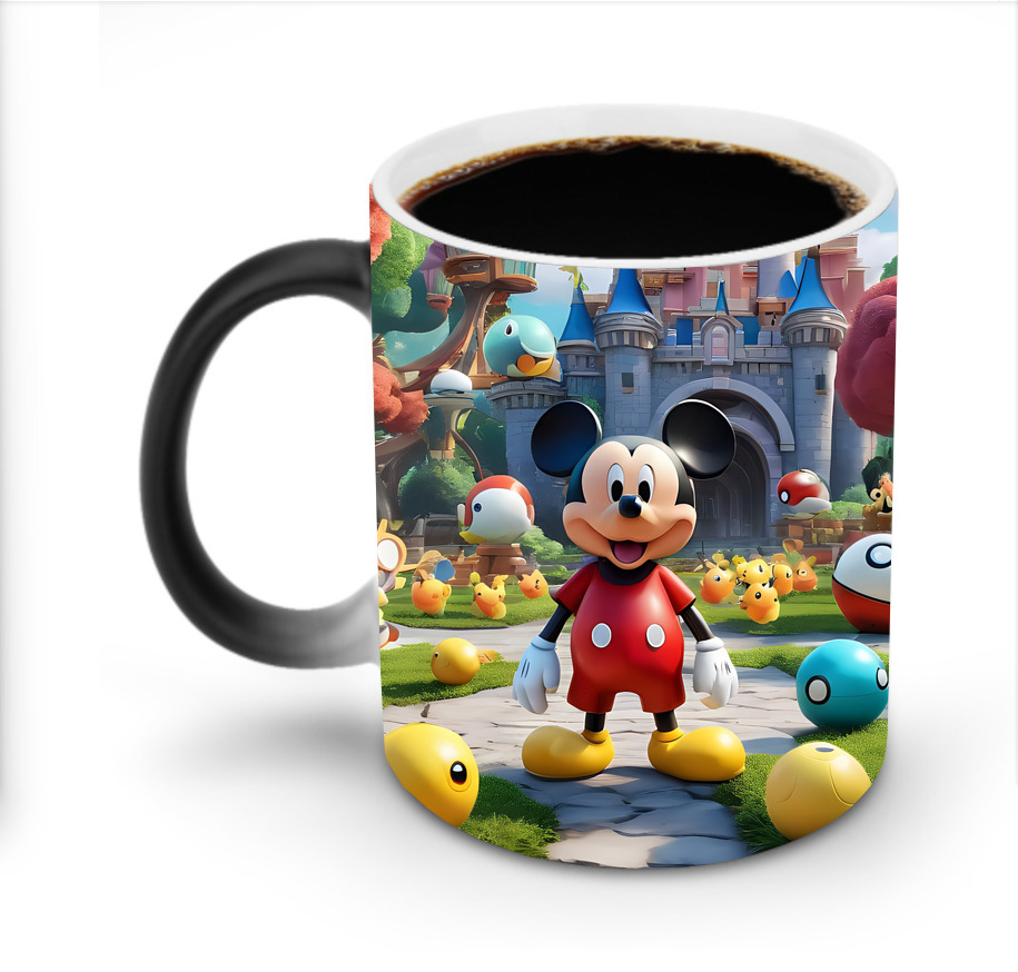 ミッキーマウス Mickey Mouse 温度変色マグカップ