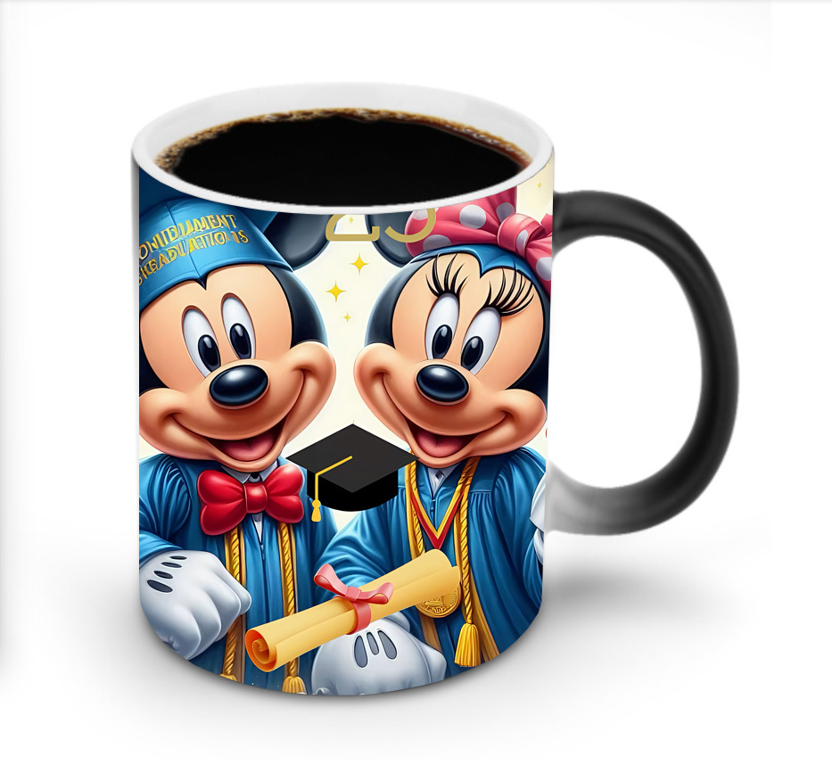 ミッキーマウス Mickey Mouse 温度変色マグカップ