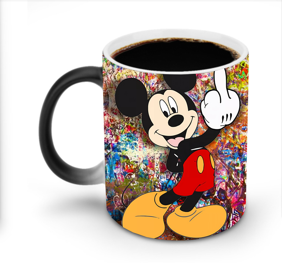 ミッキーマウス Mickey Mouse 温度変色マグカップ