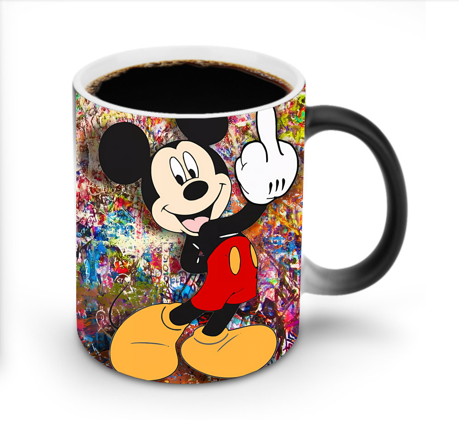ミッキーマウス Mickey Mouse 温度変色マグカップ