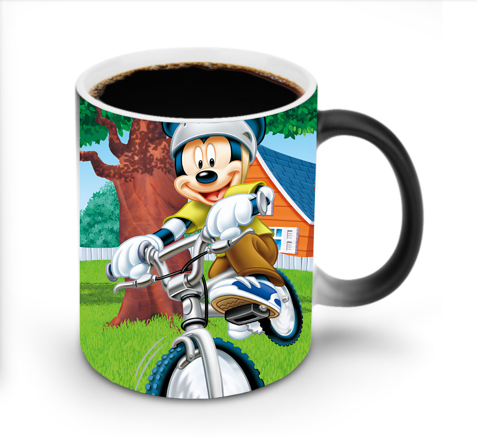 ミッキーマウス Mickey Mouse 温度変色マグカップ