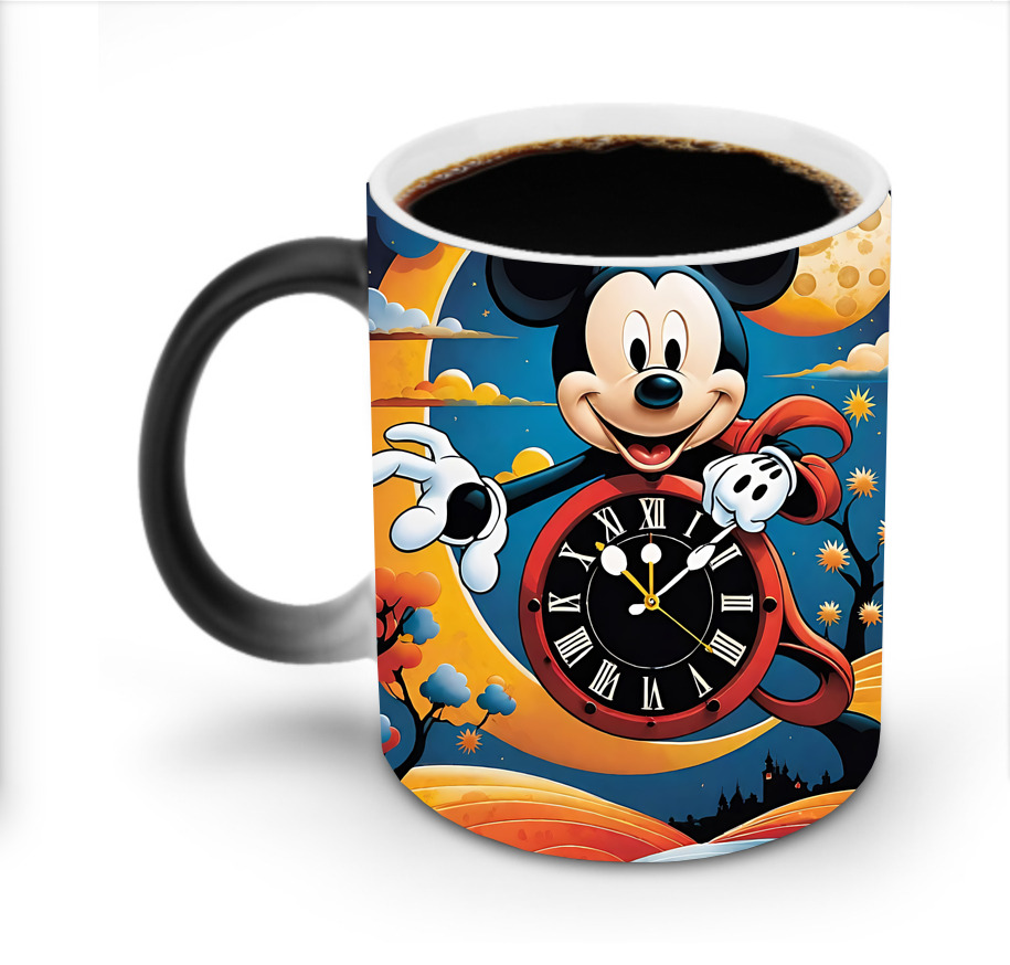ミッキーマウス Mickey Mouse 温度変色マグカップ
