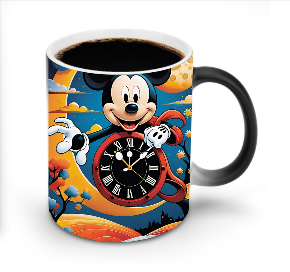 ミッキーマウス Mickey Mouse 温度変色マグカップ