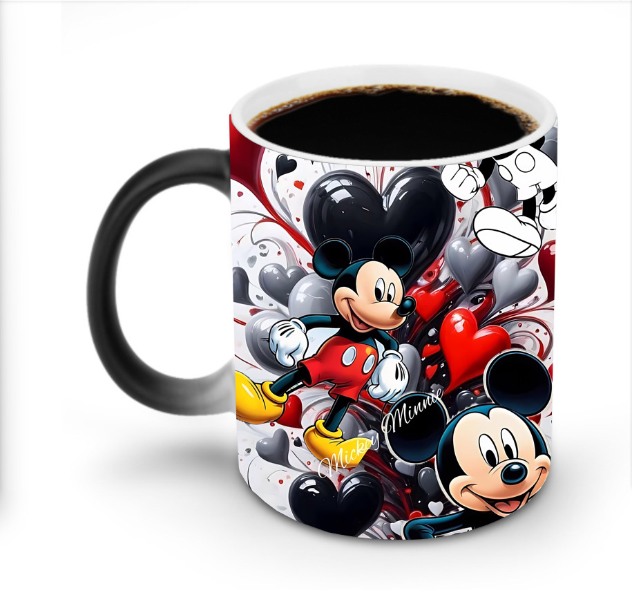 ミッキーマウス Mickey Mouse 温度変色マグカップ