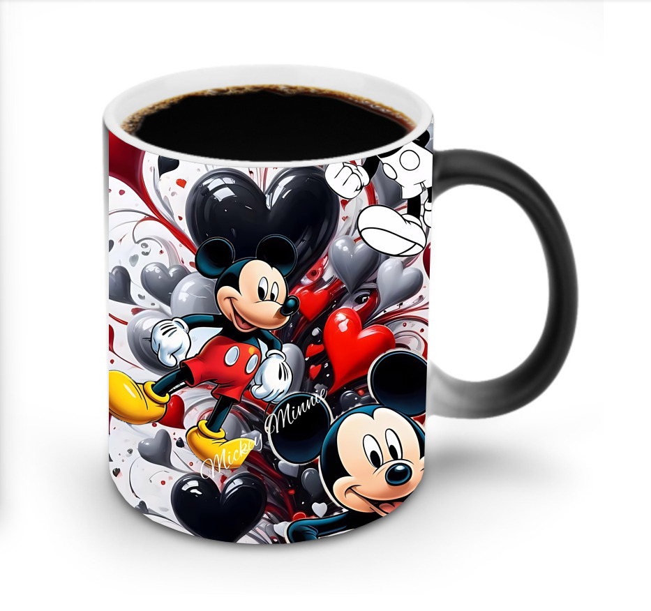 ミッキーマウス Mickey Mouse 温度変色マグカップ