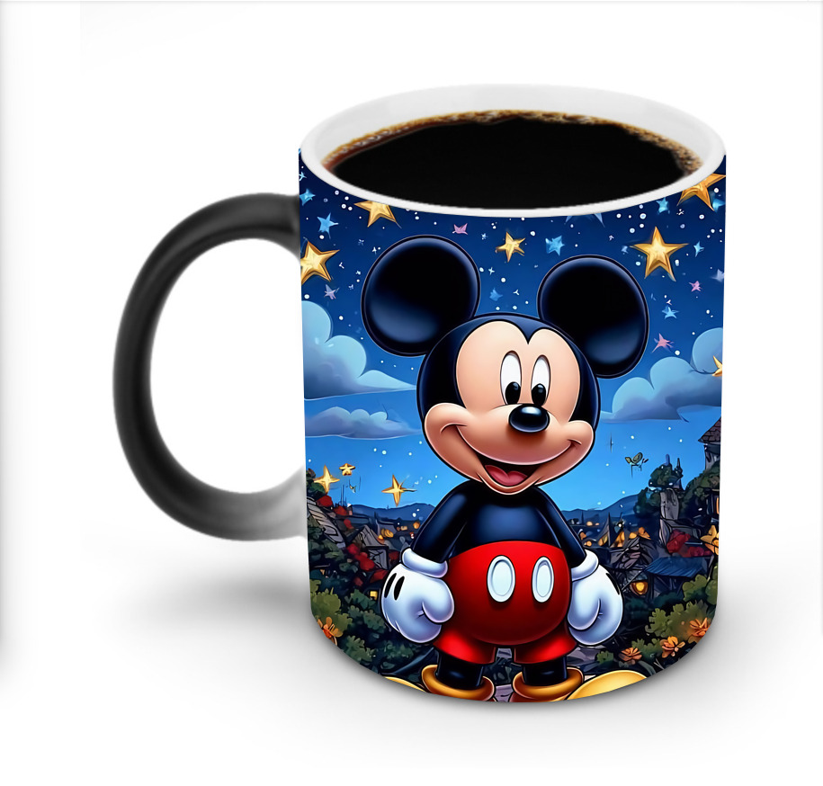 ミッキーマウス Mickey Mouse 温度変色マグカップ