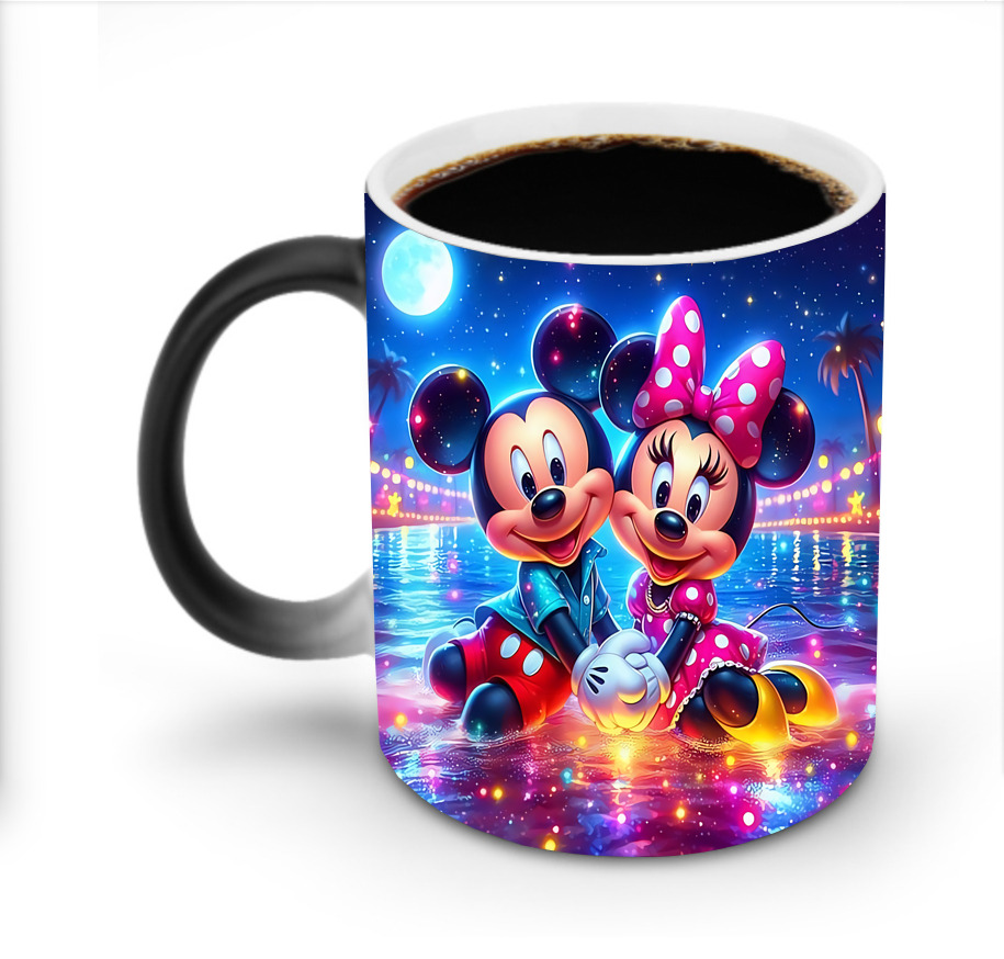 ミッキーマウス Mickey Mouse 温度変色マグカップ