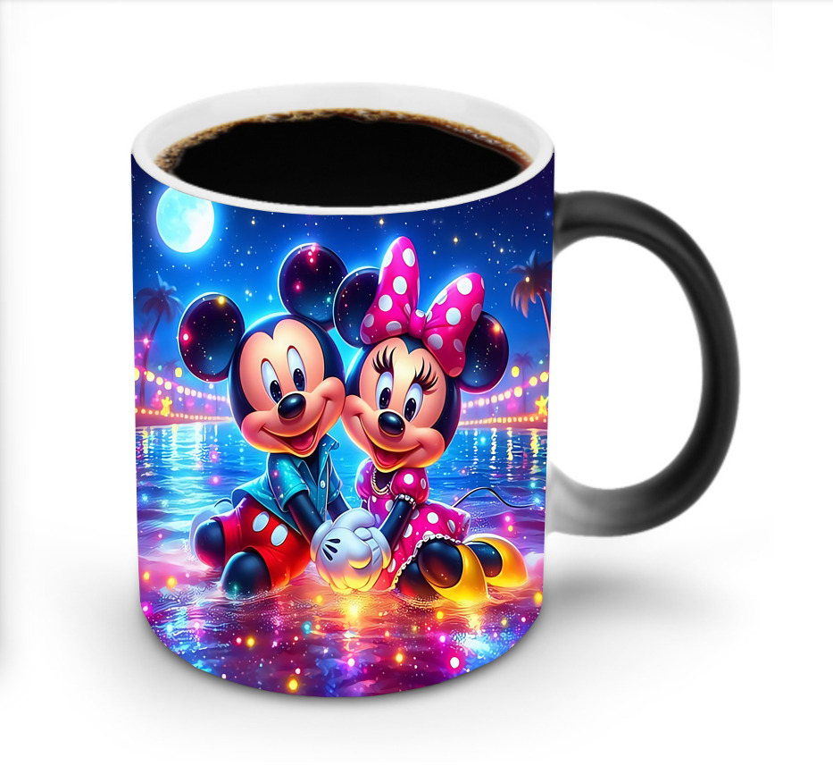 ミッキーマウス Mickey Mouse 温度変色マグカップ
