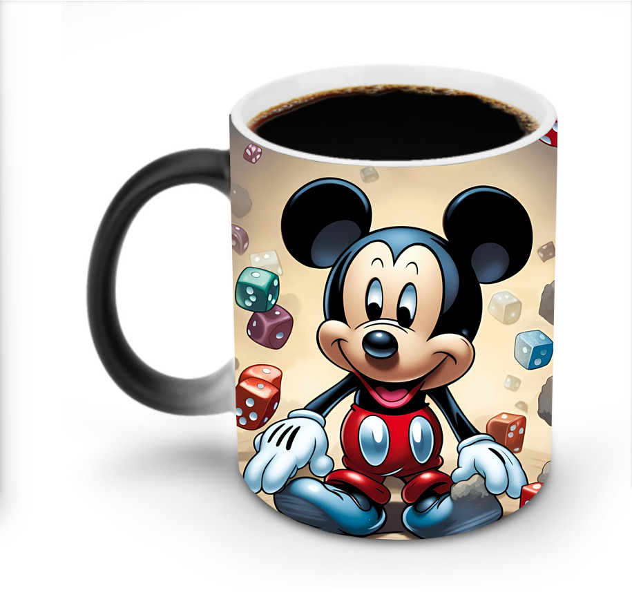 ミッキーマウス Mickey Mouse 温度変色マグカップ