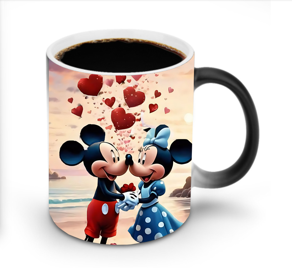 ミッキーマウス Mickey Mouse 温度変色マグカップ