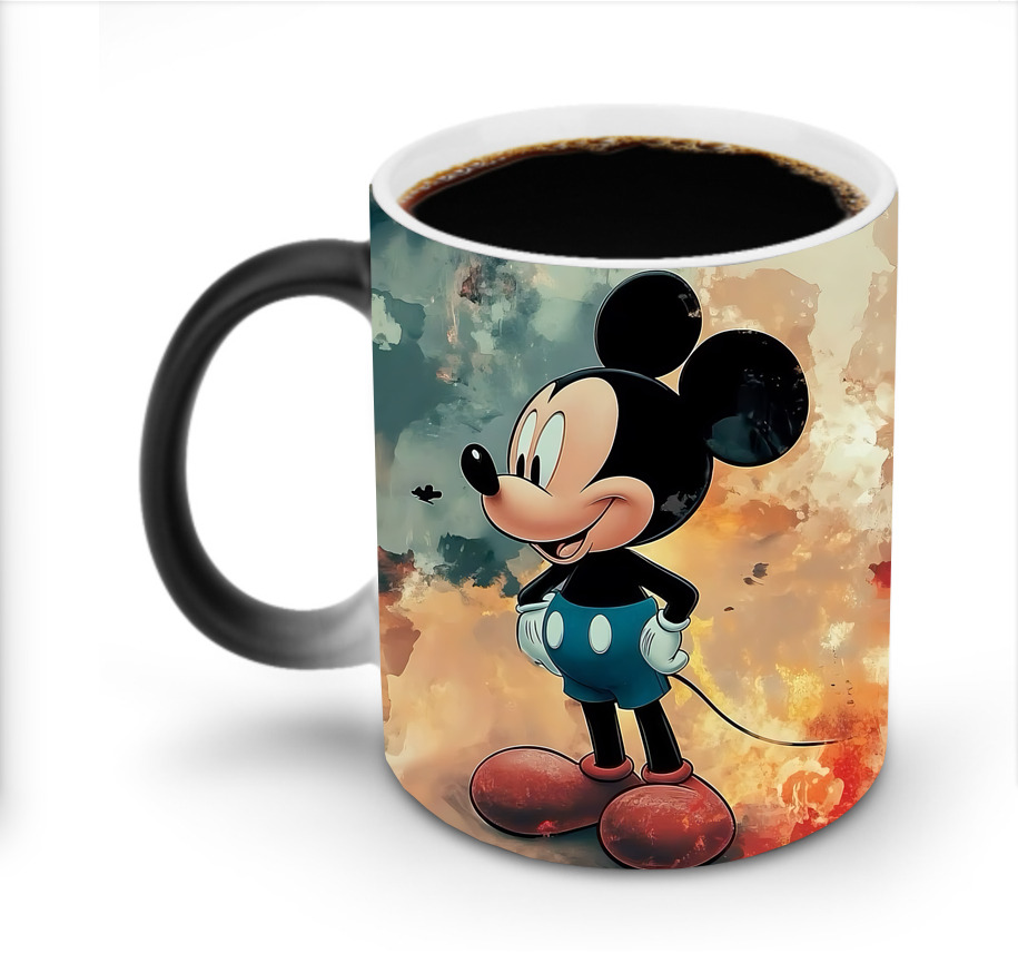ミッキーマウス Mickey Mouse 温度変色マグカップ