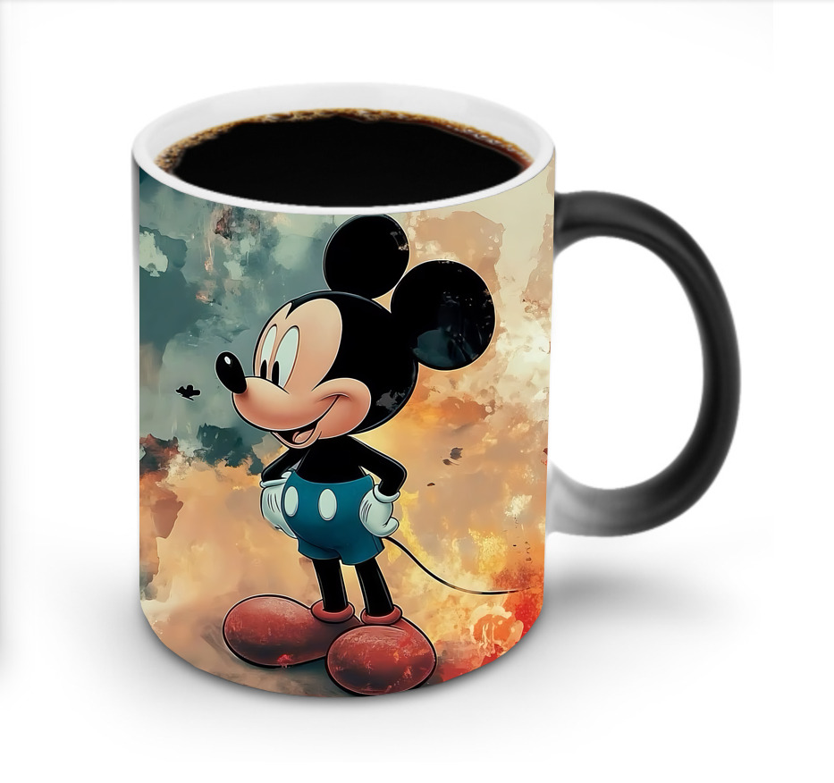 ミッキーマウス Mickey Mouse 温度変色マグカップ
