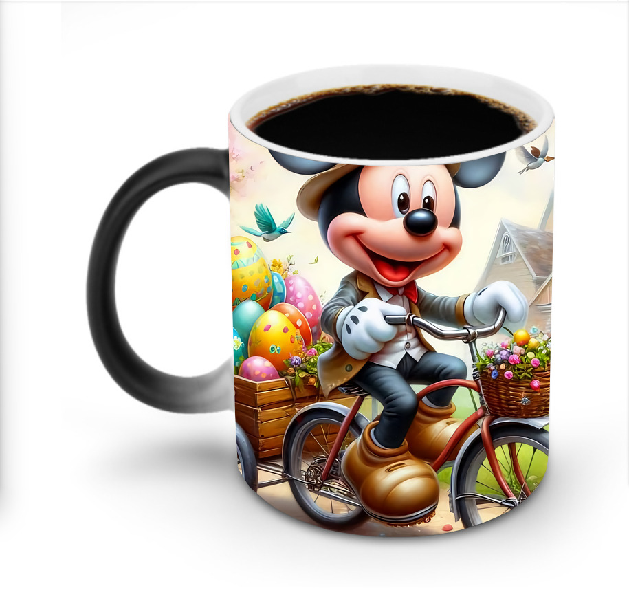 ミッキーマウス Mickey Mouse 温度変色マグカップ