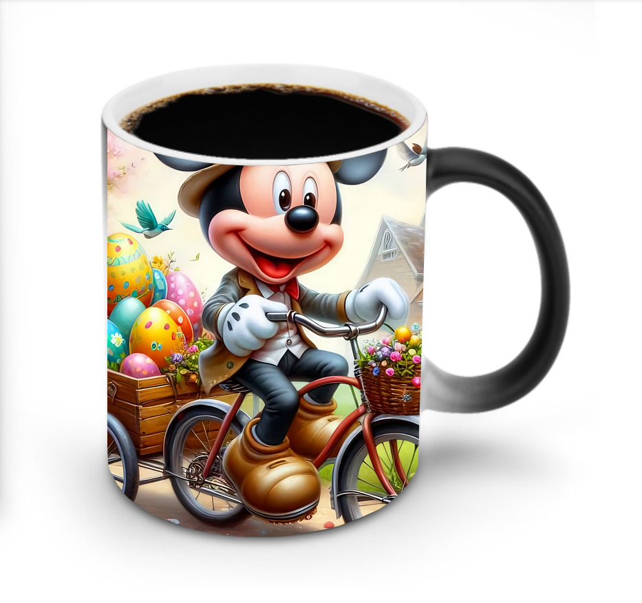 ミッキーマウス Mickey Mouse 温度変色マグカップ