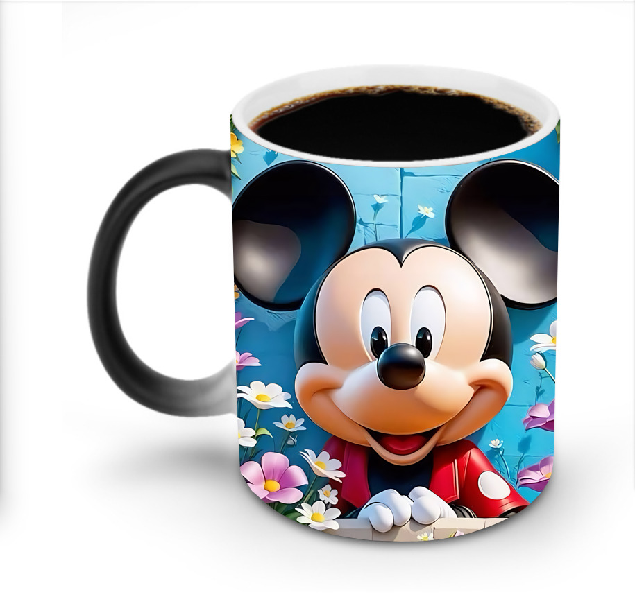 ミッキーマウス Mickey Mouse 温度変色マグカップ