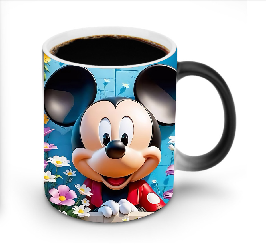 ミッキーマウス Mickey Mouse 温度変色マグカップ