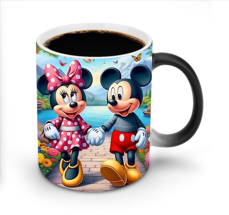 ミッキーマウス Mickey Mouse 温度変色マグカップ