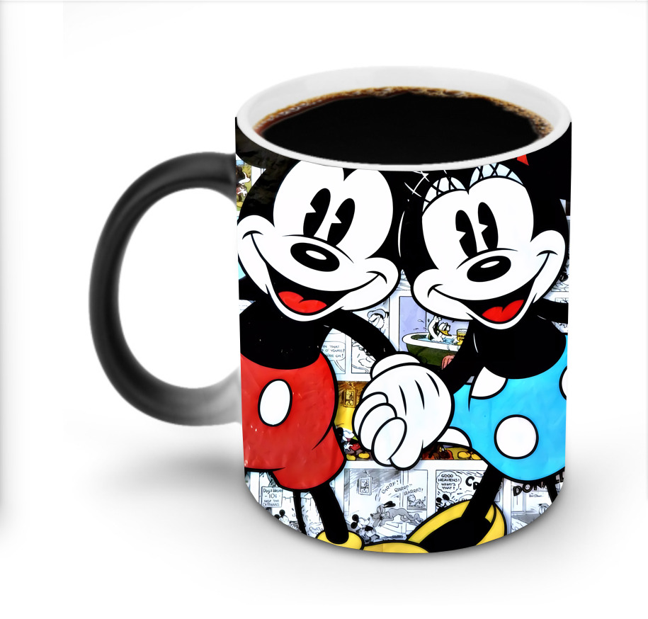 ミッキーマウス Mickey Mouse 温度変色マグカップ