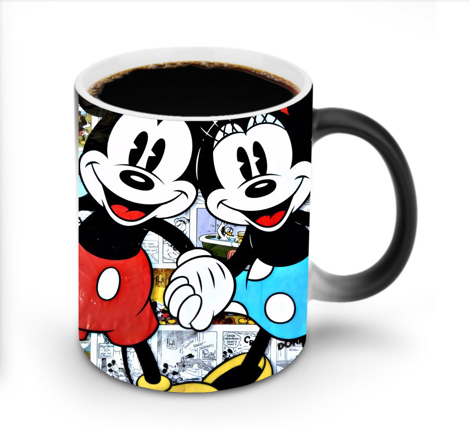 ミッキーマウス Mickey Mouse 温度変色マグカップ