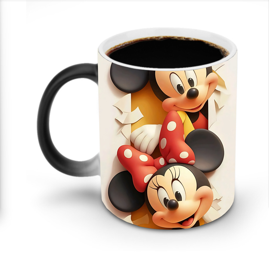 ミッキーマウス Mickey Mouse 温度変色マグカップ