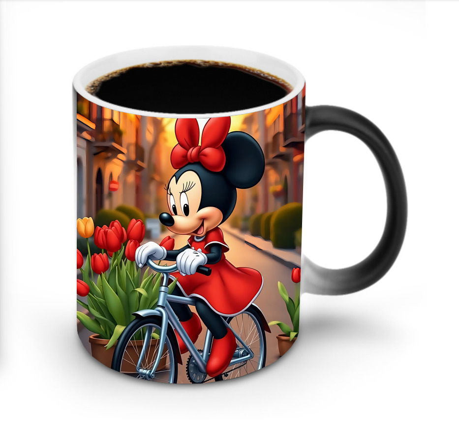 ミッキーマウス Mickey Mouse 温度変色マグカップ