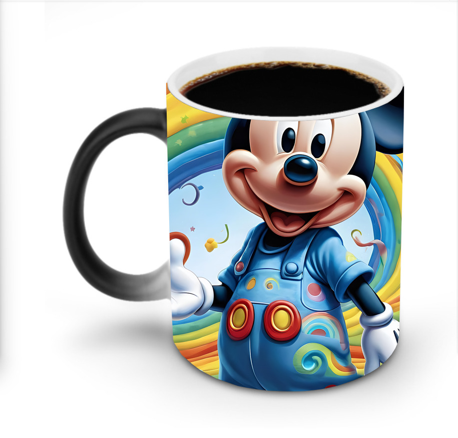 ミッキーマウス Mickey Mouse 温度変色マグカップ