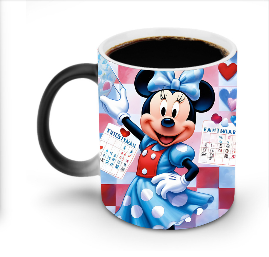 ミッキーマウス Mickey Mouse 温度変色マグカップ