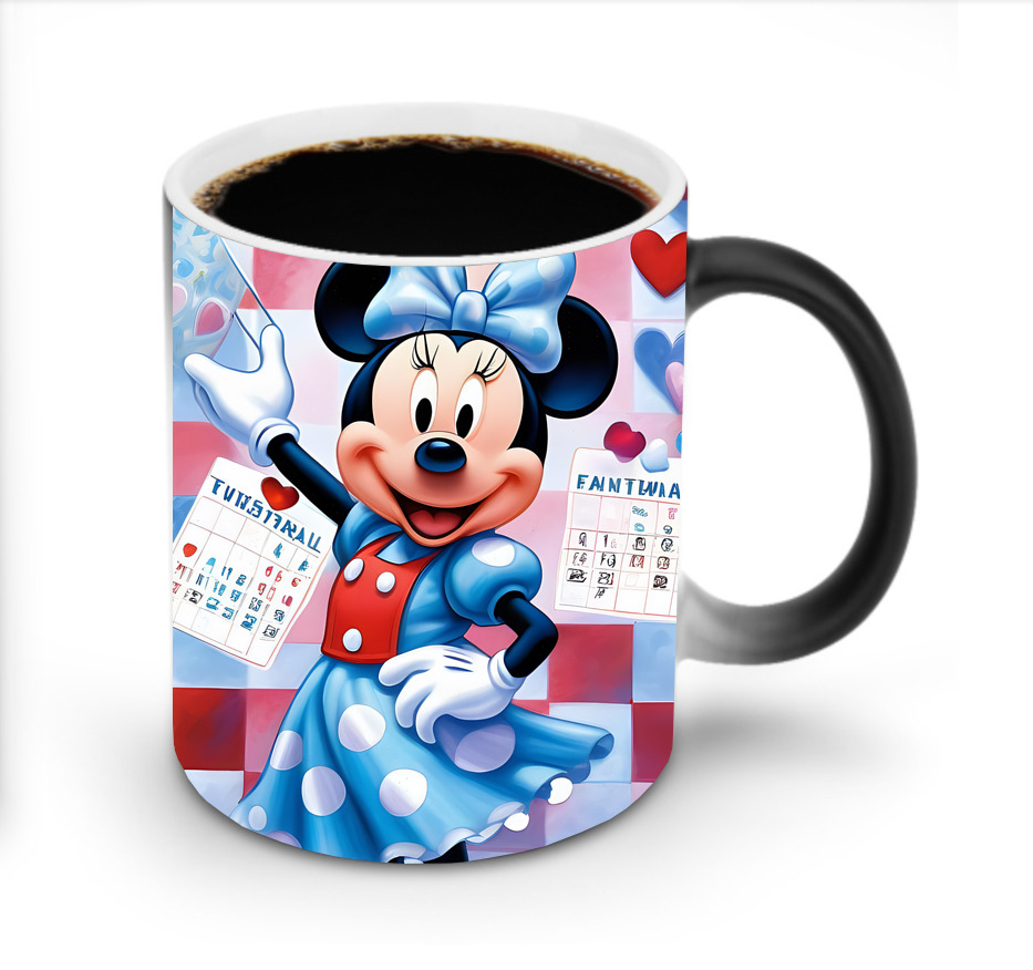 ミッキーマウス Mickey Mouse 温度変色マグカップ
