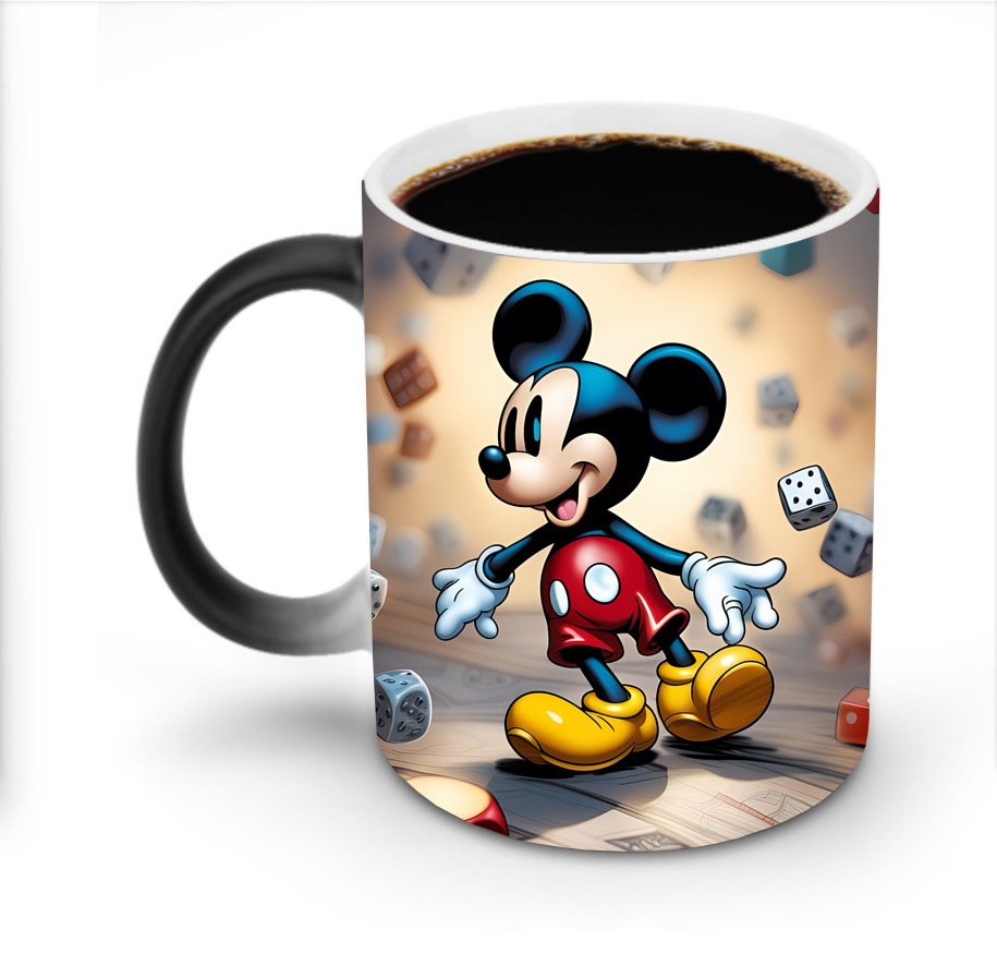 ミッキーマウス Mickey Mouse 温度変色マグカップ