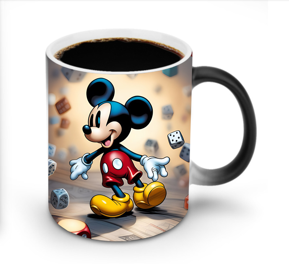 ミッキーマウス Mickey Mouse 温度変色マグカップ