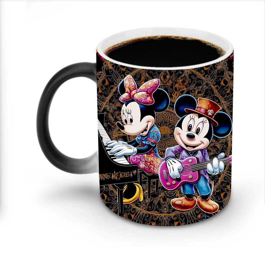 ミッキーマウス Mickey Mouse 温度変色マグカップ