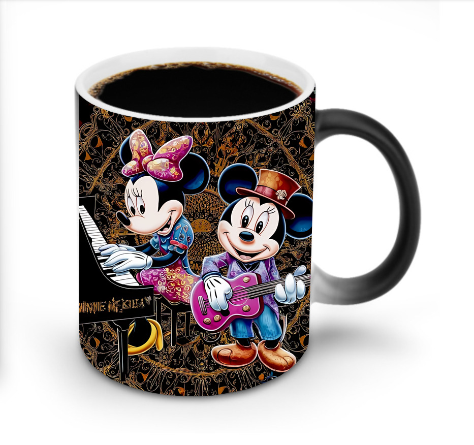 ミッキーマウス Mickey Mouse 温度変色マグカップ