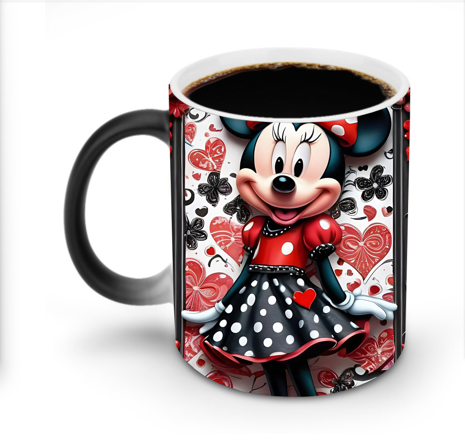 ミッキーマウス Mickey Mouse 温度変色マグカップ