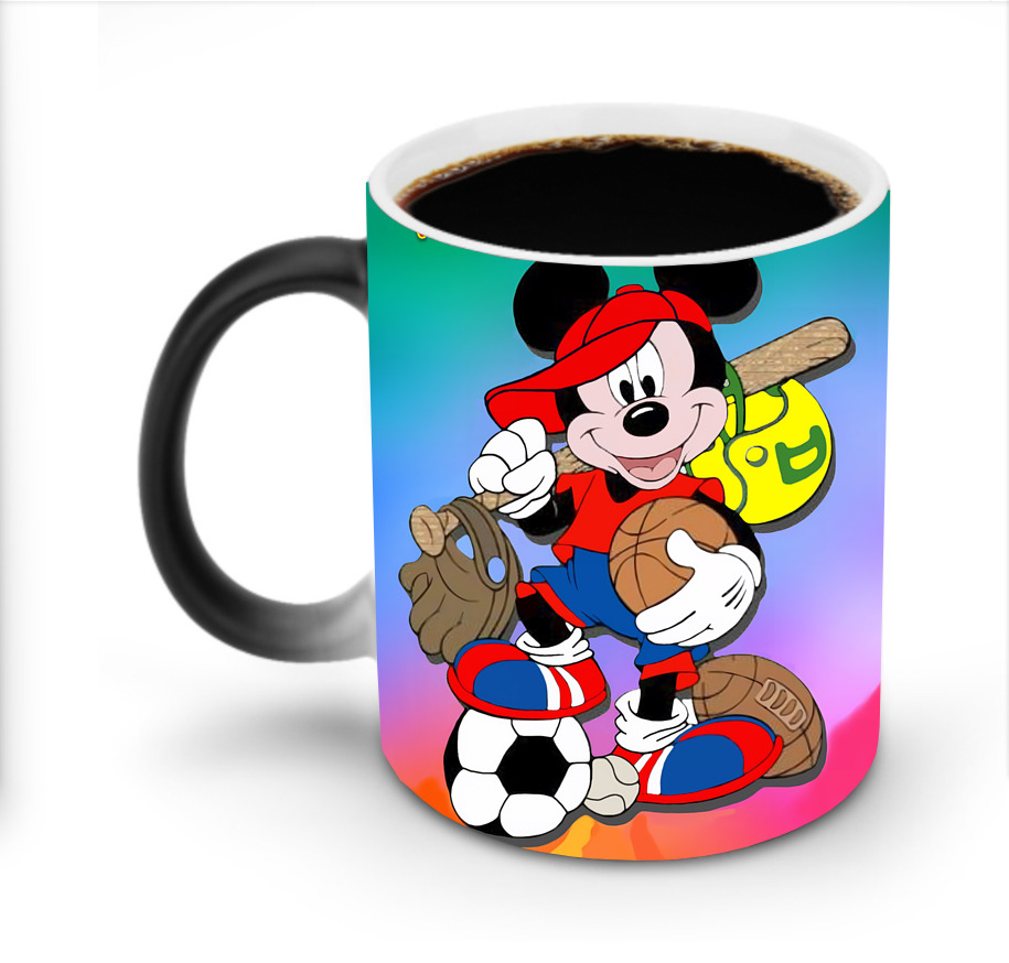 ミッキーマウス Mickey Mouse 温度変色マグカップ