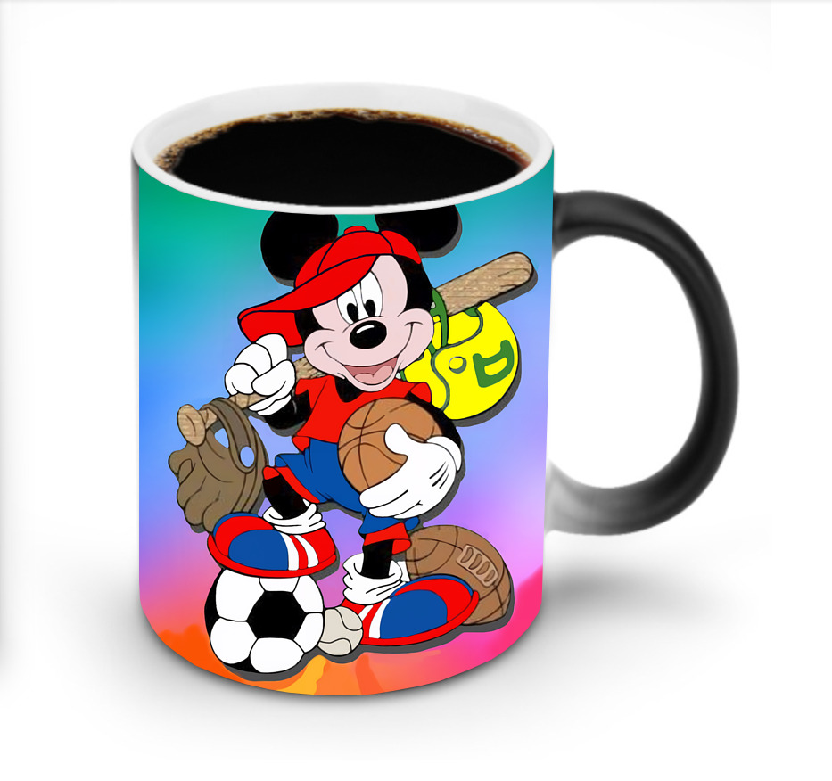 ミッキーマウス Mickey Mouse 温度変色マグカップ