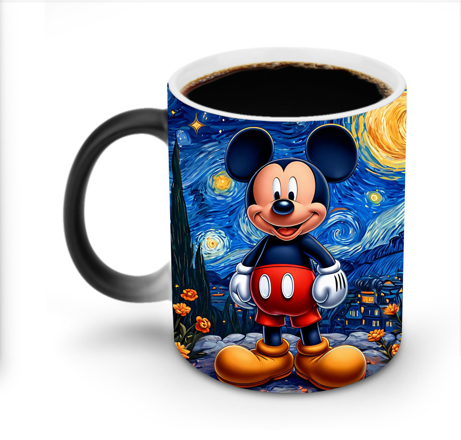 ミッキーマウス Mickey Mouse 温度変色マグカップ