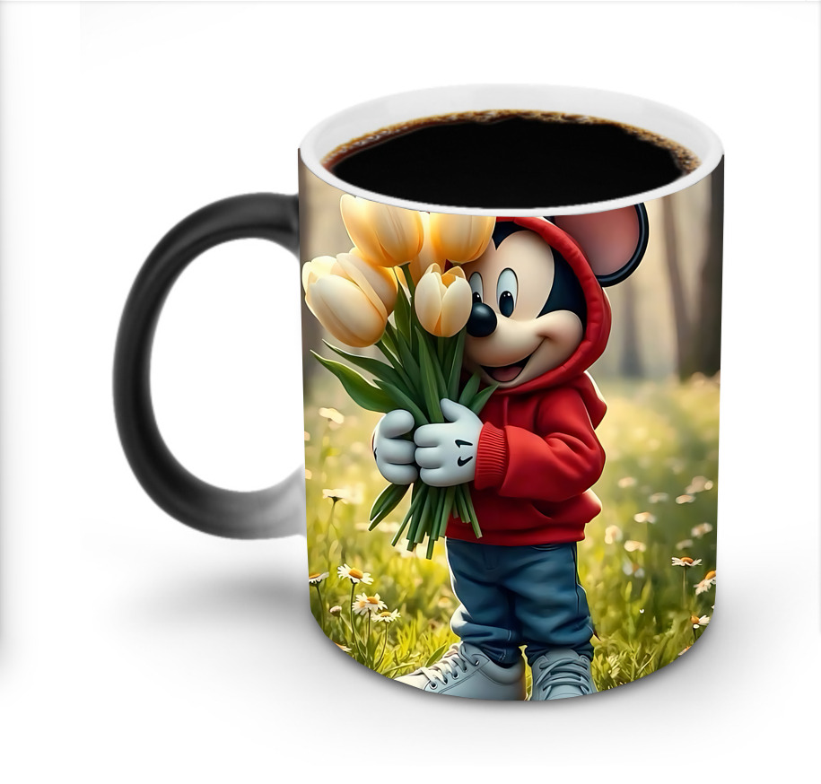 ミッキーマウス Mickey Mouse 温度変色マグカップ