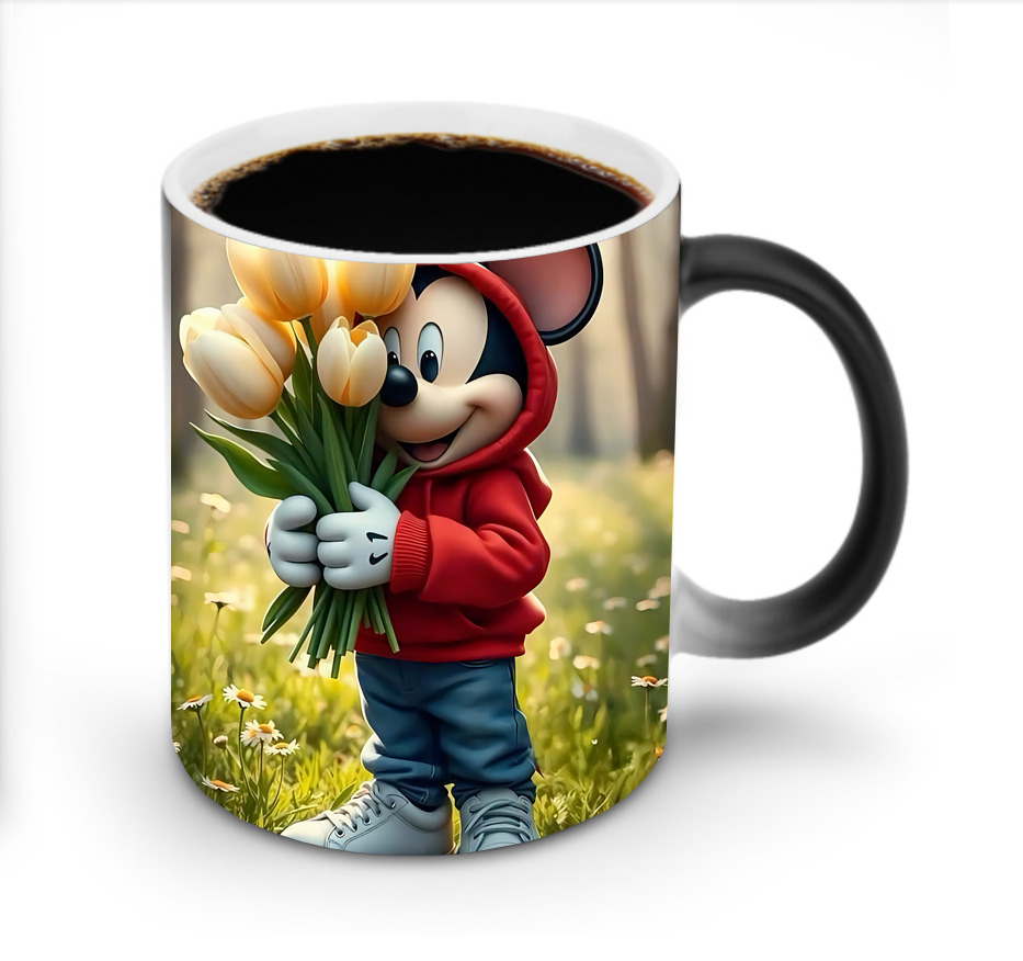 ミッキーマウス Mickey Mouse 温度変色マグカップ